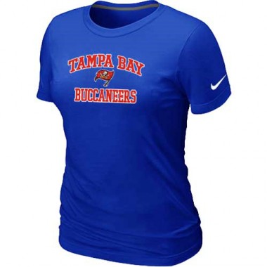 Nike Tampa Bay Buccaneers Women's Heart & Soul NFL T-Shirt - Blue