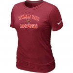 Nike Tampa Bay Buccaneers Women's Heart & Soul NFL T-Shirt - Red