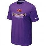 Nike Tampa Bay Buccaneers Critical Victory NFL T-Shirt - Purple