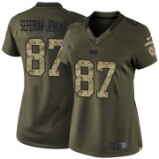 Youth Nike Tampa Bay Buccaneers #83 Vincent Jackson Limited Black 2016 Salute to Service NFL Jersey