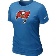 Nike Tampa Bay Buccaneers Women's Legend Logo Dri-FIT NFL T-Shirt - Light Blue